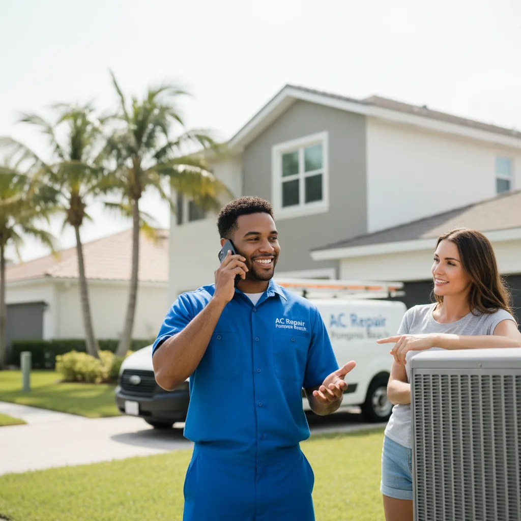 AC Repair Pompano Beach customer support in Rodney